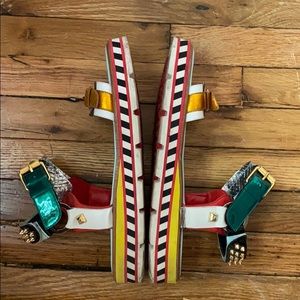 Christian Louboutin Nirva Nick multicolor size 45